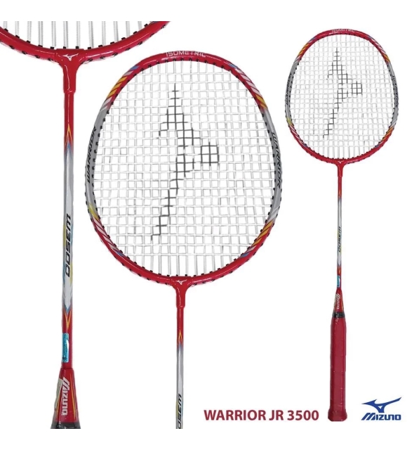 Vợt cầu lông Mizuno Warrior JR 3500 đỏ chính hãng